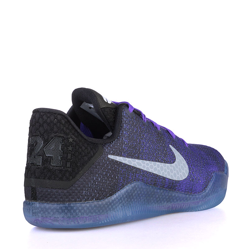 детские фиолетовые баскетбольные кроссовки Nike Kobe XI GS 822945-510 - цена, описание, фото 2